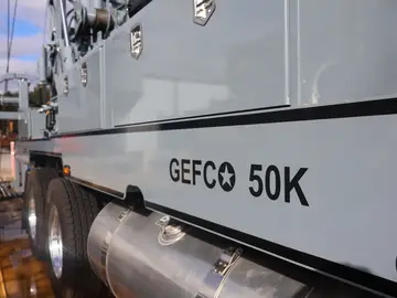 GEFCO Water Well Drilling Rig Production in at Bauer Equipment America branch in Conroe, TX